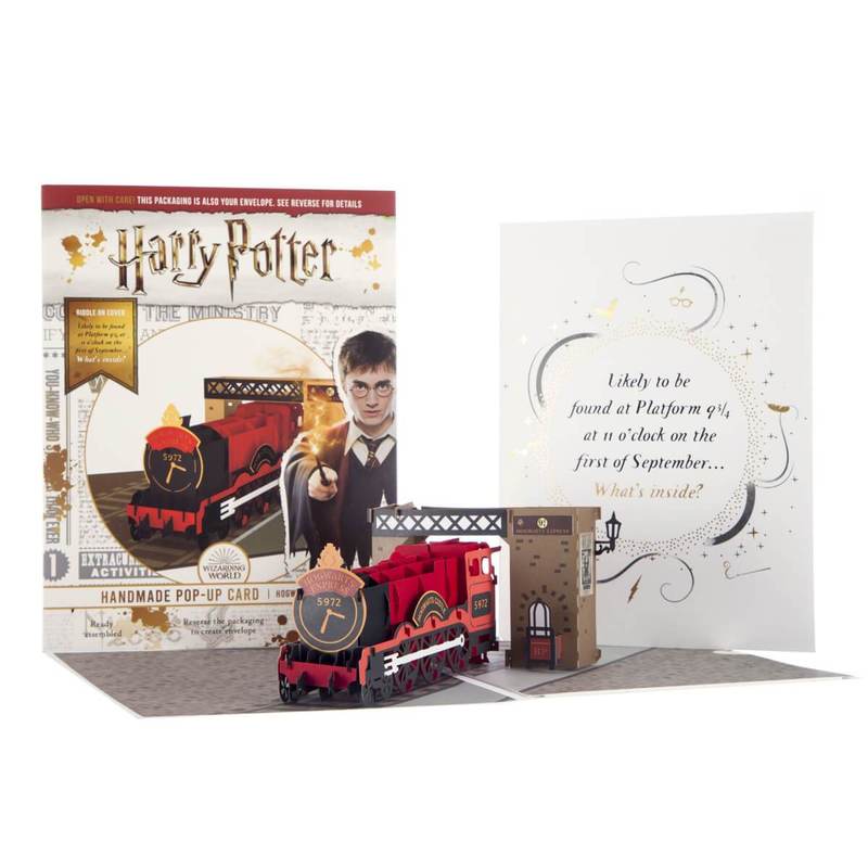 Harry Potter Hogwarts Express Pop Up Card – The Curious Emporium