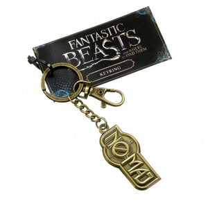 Fantastic Beasts No-Maj Keyring-The Curious Emporium