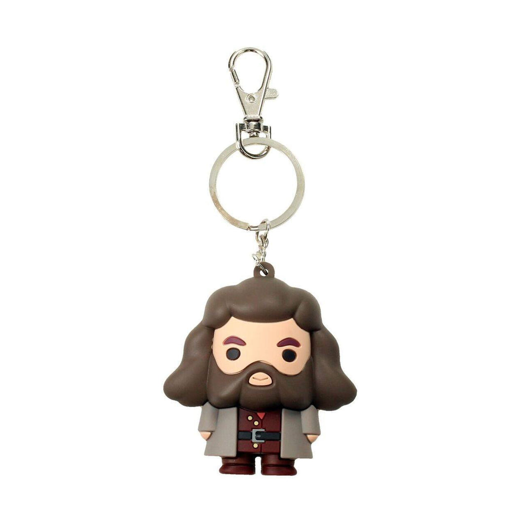 Harry Potter Rubber Keychain Rubeus Hagrid 7cm-The Curious Emporium