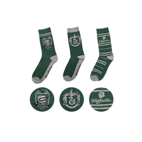 Socks 3-Pack Slytherin-The Curious Emporium