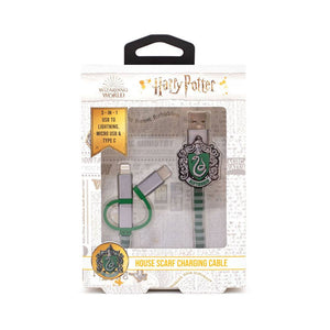 Hogwarts Scarf USB Charging Cable 3-in-1-The Curious Emporium